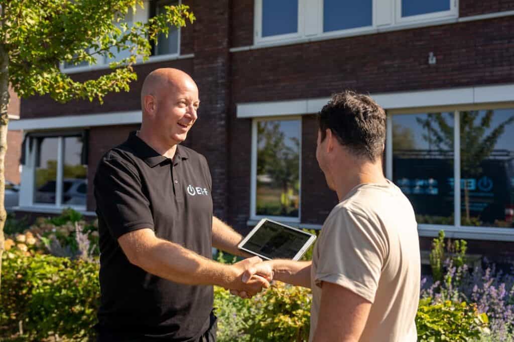 Besparen met zonnepanelen 